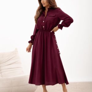 Sukienka Colori-bordo XL