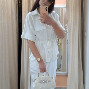 Komplet spodnie z bluzką